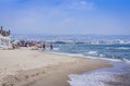 Catania, Sicily, Italy Ã¢â¬â view of town from the beach Lido Cled